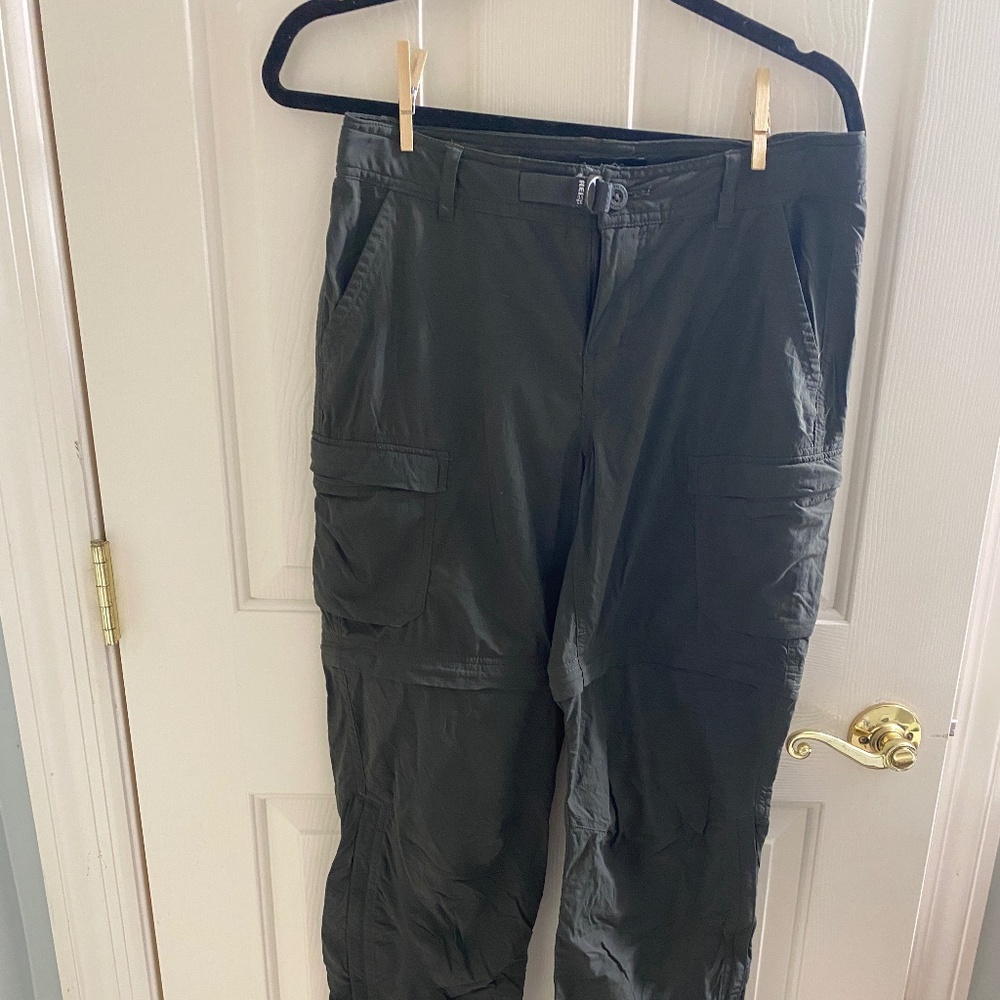 Women's Zip-Off Convertible Hiking Pants REI CO-OP Size 6 Green